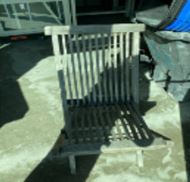 Wooden Chair, Foldable