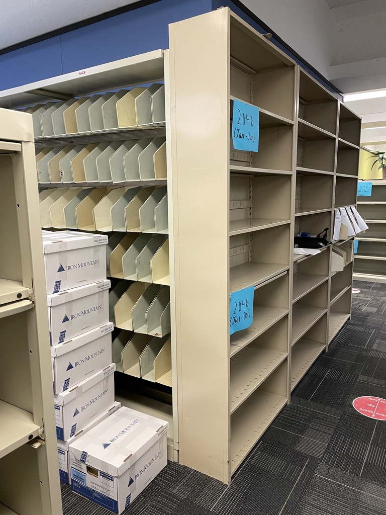 Large Metal Shelving - 16" x 130" x 83" (Photo Approximation)