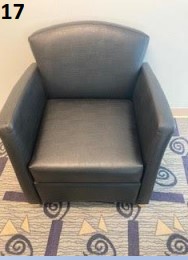 Black Lounge Chair