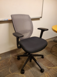 Grey/Black Mesh Task Chair