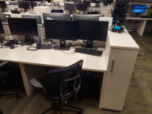 Secretarial Cubical, 5' x 30"