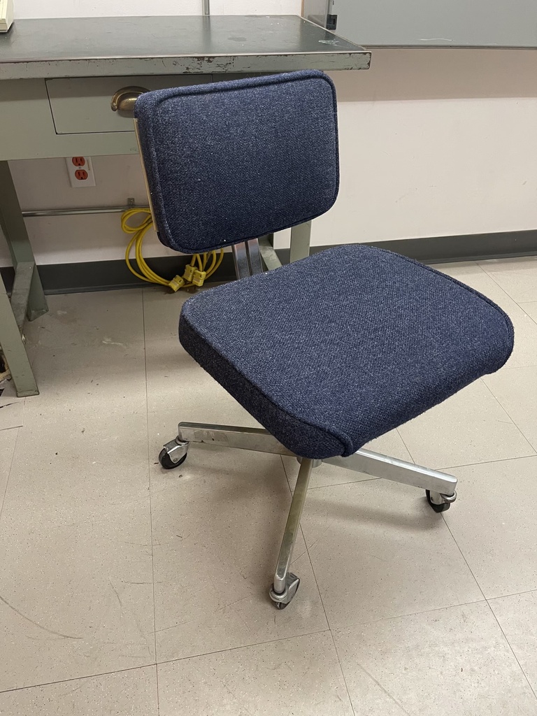 Dark Blue Mid Back Chair