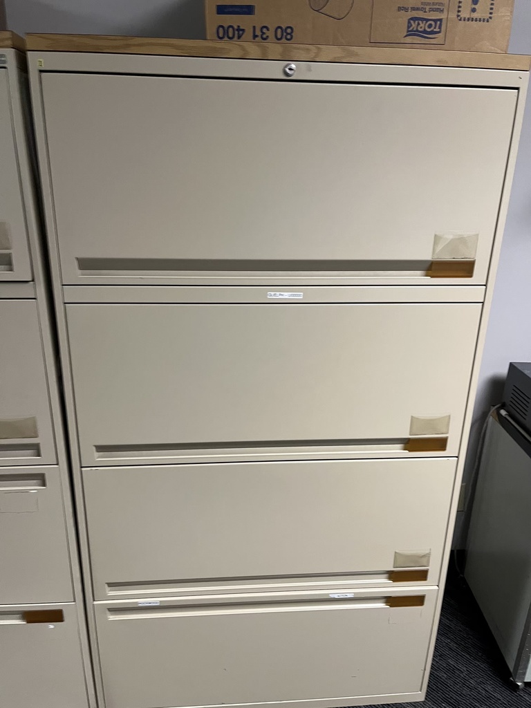 36' by 18' 4 high cabinet