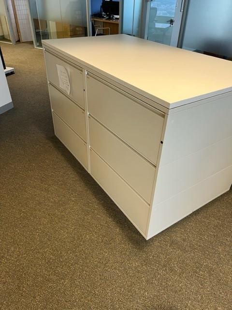 3 Drawer Lateral Filing Cabinet with Tops