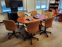 Oval Converence Table, 6' x 3'