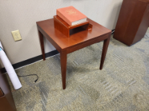 End Table, 23" x 23" x 23"