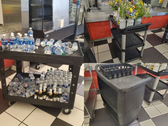 Plastic Carts, assorted