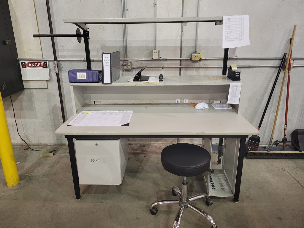 Light Grey Desk