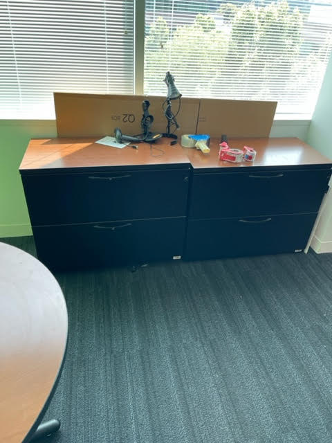 Filing Cabinet - Wood, 2 Drawer