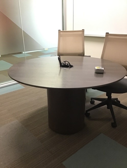 Round Conference Table (4'W x 29"H)