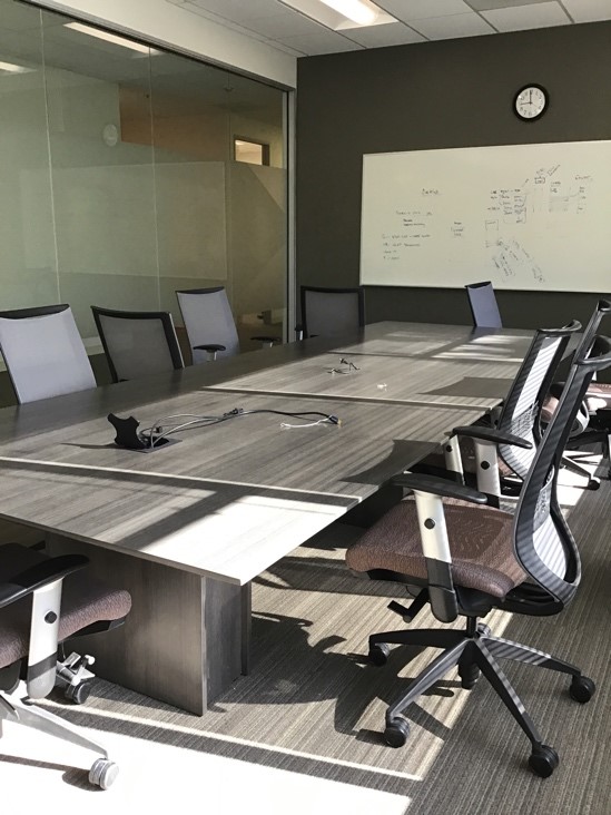 Conference Table (5’W x 12’L x 30”H)