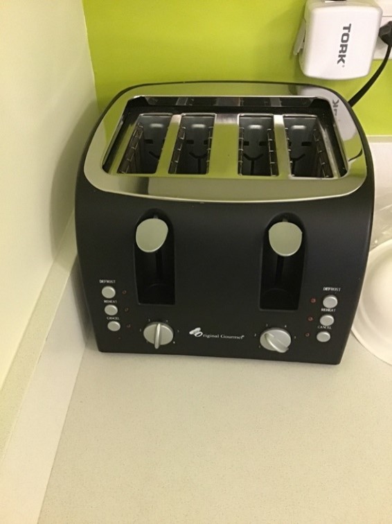 Toaster (12”L x 12”W x 12"H)