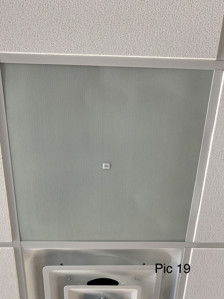 JBL overhead speaker