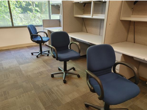 Blue Desk Chairs, Swivel