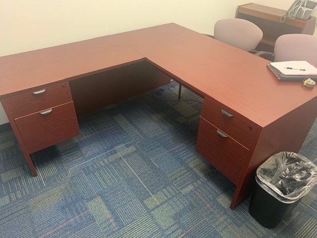 Desk - 2Ped/Drawer