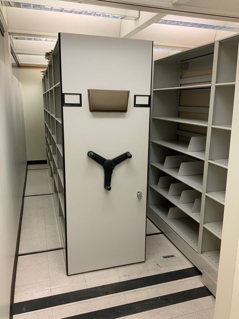 High Density Track File System, Elevated Floor, Area 1