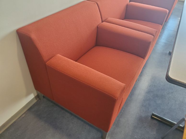 Orange Lounge Chair