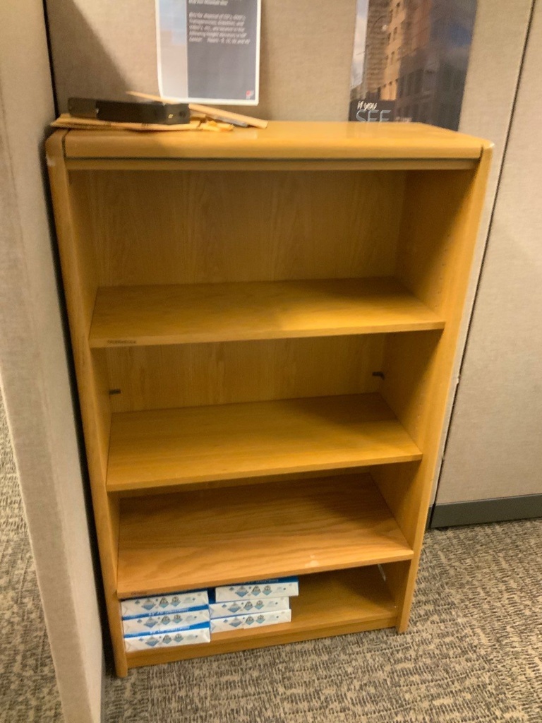 30"Wx36H Top Unit Bookcase w/ Doors **photo representative**