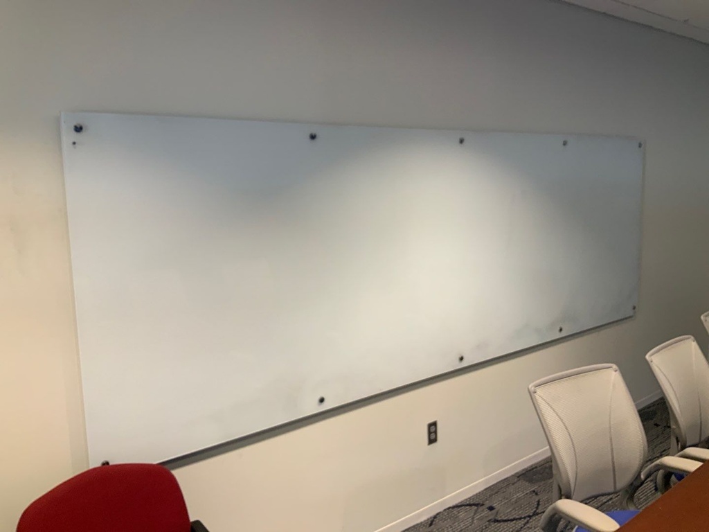 Glass Board, 4x12, White