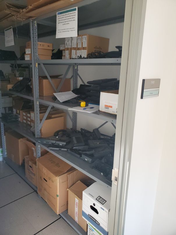 Shelving, 4' x 7' x 2'