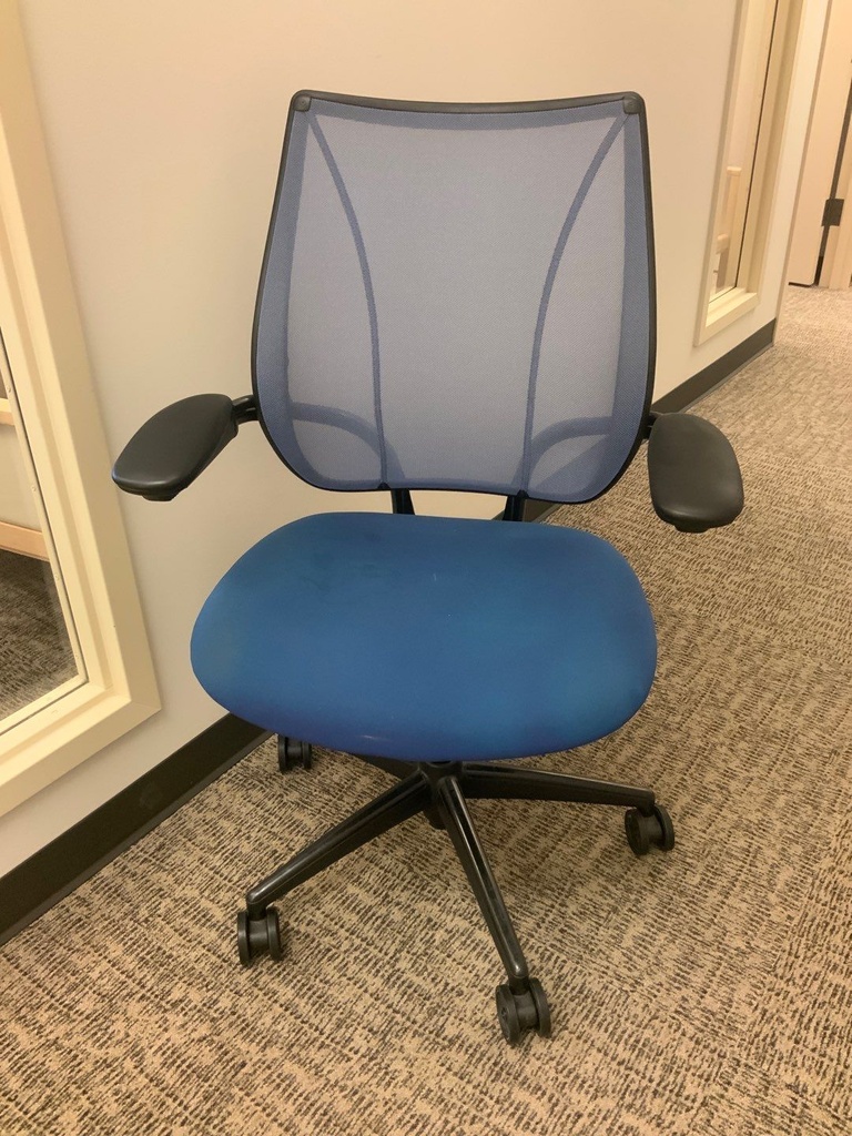Management Task Chair w/ Height Adjustable Arms, Mesh Back