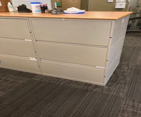 Meridian 3-Drawer Filing Cabinet (25th floor)