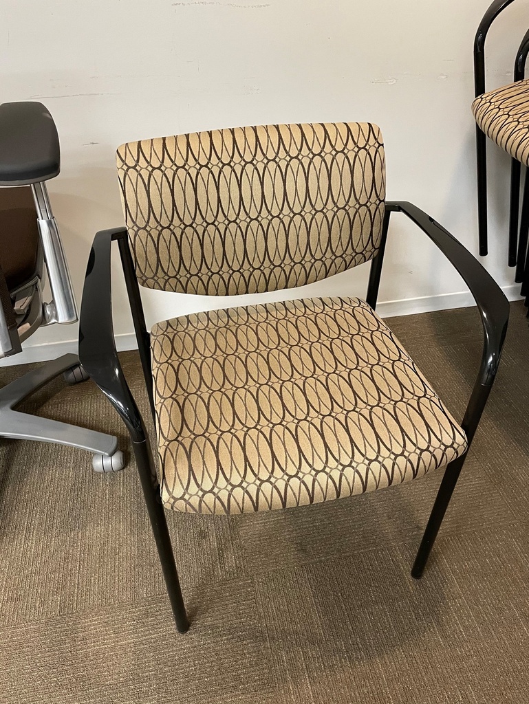 Conference Chair - Sleek Black Arms