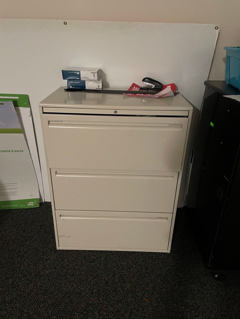 Lateral Filing - 3 Drawer - Tan