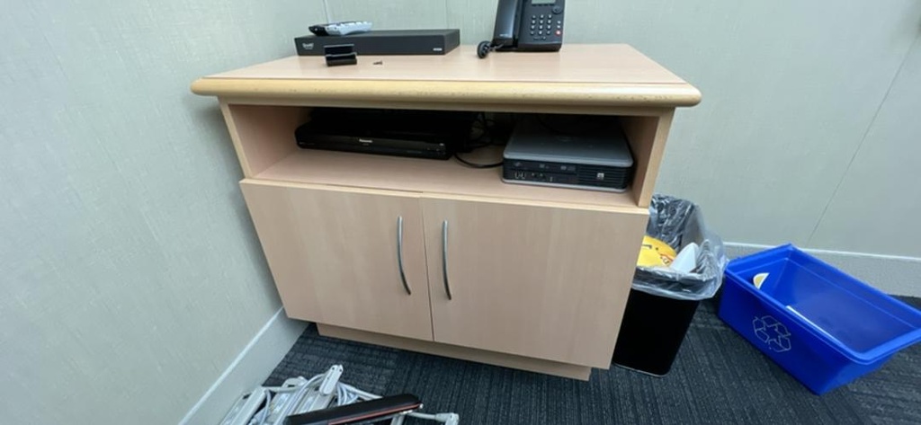 Wooden 2-High Cabinet - Maple (Floor 4)