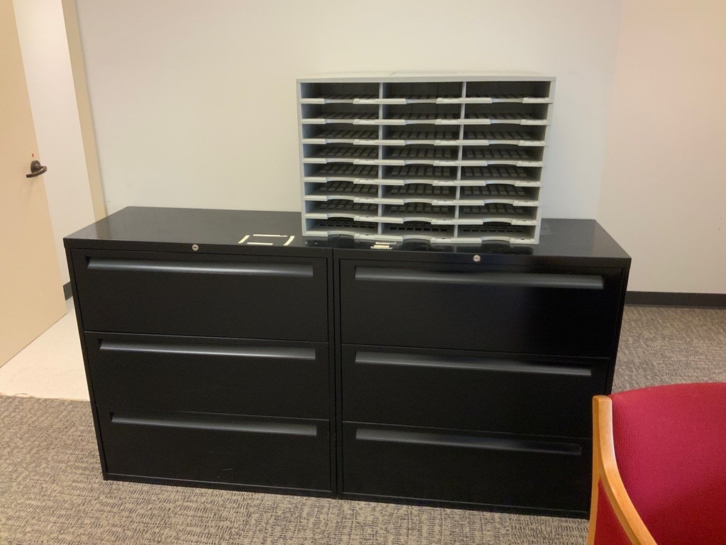 Mail Sorter, Desk Top, Plastic, Fixed Shelves, 24 Sorting Shelvves