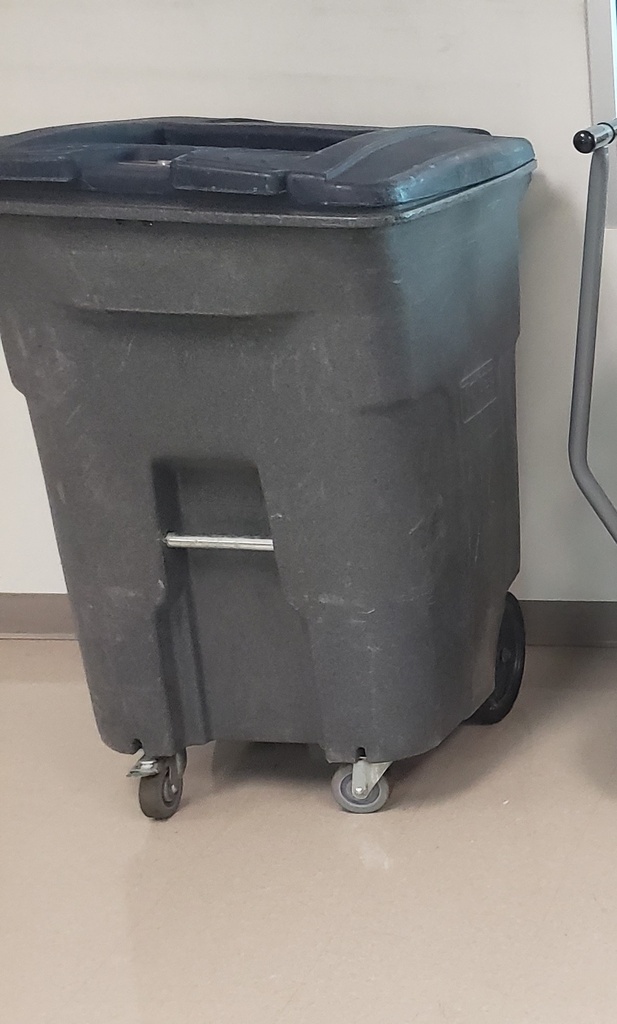 Large trash cans
