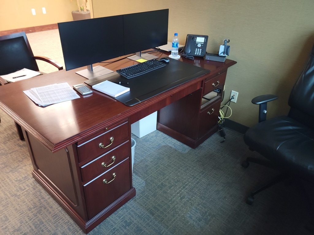 single ped desk