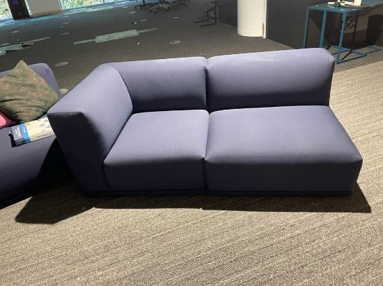 Blue Couch Seats