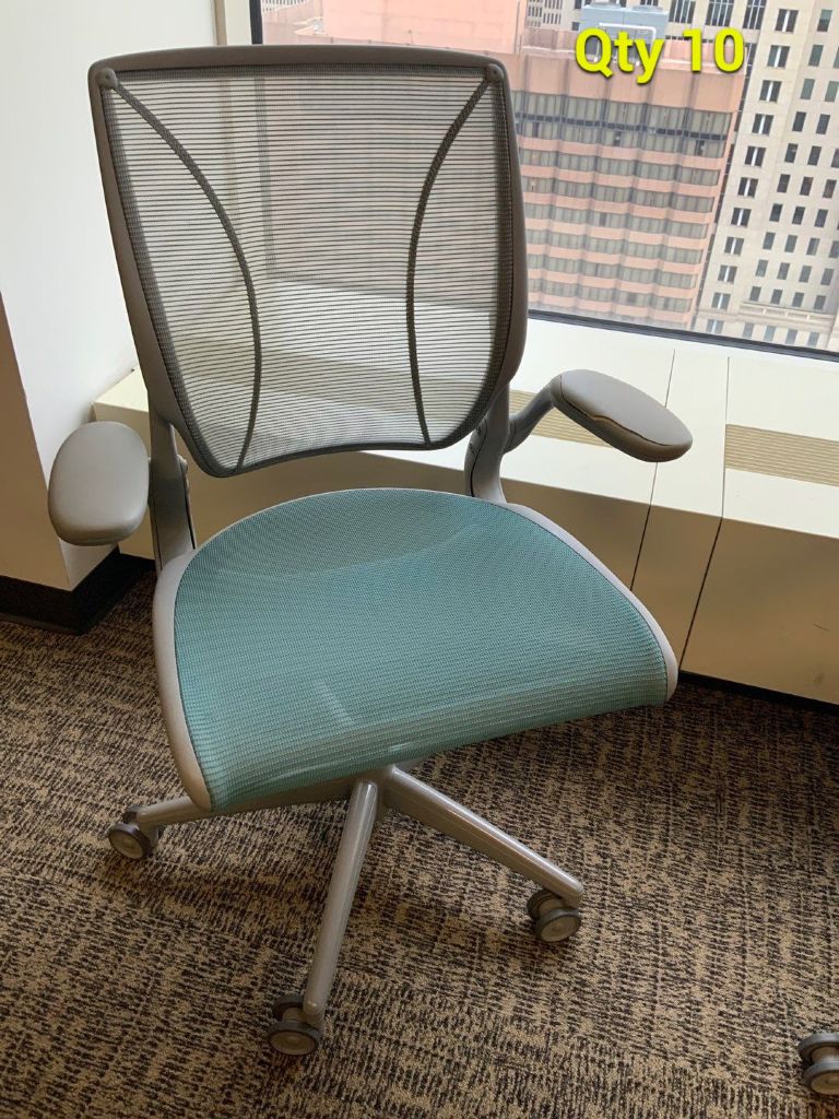 Conference Task Chair, w/ Arms, Mesh Back