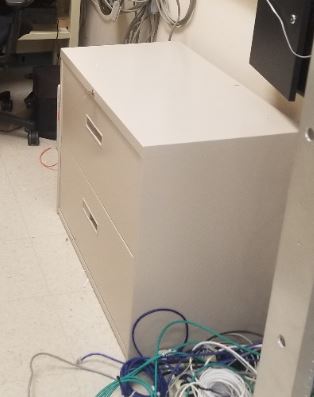 Two Drawer Lateral Metal Filing Cabinet