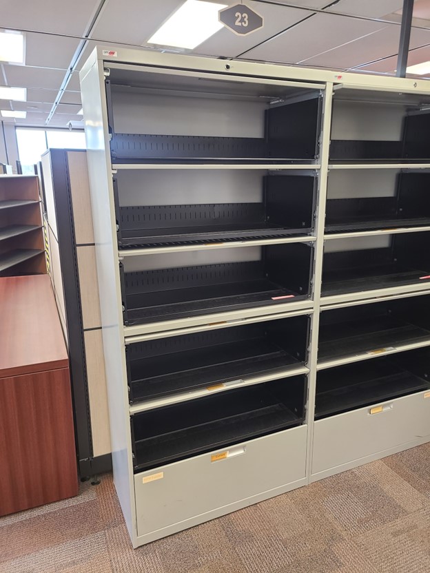 Six-drawer cabinets 