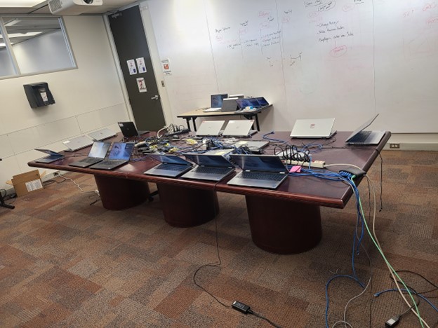 Boardroom table - 12' long x 56" wide x 29" tall