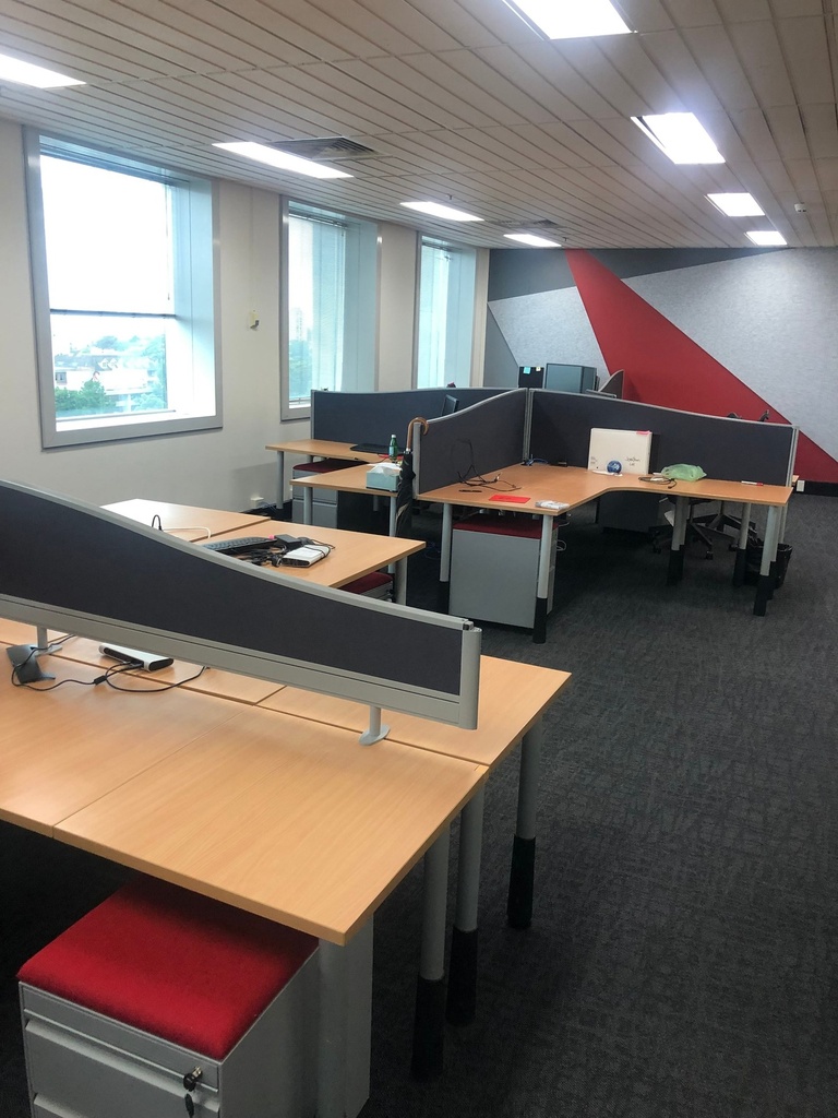 tables/desks including partitions