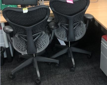 Black Task Chairs
