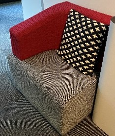 B-Free Big Cube with L-shape armest, right