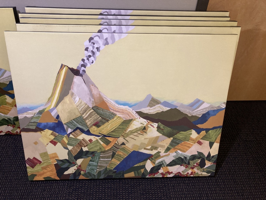 Volcano Art