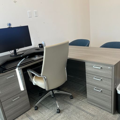 L-shape desk