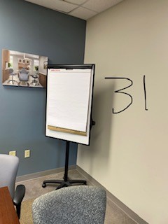 Meeting Pad Rolling Stand