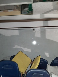 [#F3-19] Projectors Screen #2 w/brackets