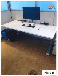 [#E10-Pic # 6] Sit Stand Desk