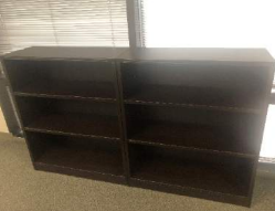 [#D2-25] Bookcase 3-Shelf (35.5Wx14Dx41H)