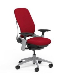 [#B13-13] Red task chair