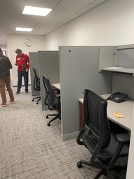 [#E1-5] Stationary Desk (no peds)