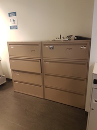 [#D10-31] 4 Drawer Lateral Filing Cabinet
