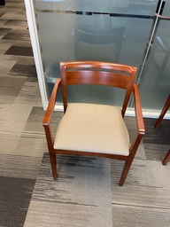 [#B8-59] WOOD HANDLE CHAIRS